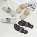Flat sandals for women, comfortable soft sole - Image 2
