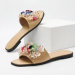 Cross-border foreign trade women's crystal diamond artificial shoes - Image 3