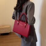 red atmospheric bridal wedding bag female