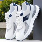 casual style breathable men's shoes spring