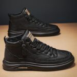 Spring work safety men's shoes plus velvet - Image 2