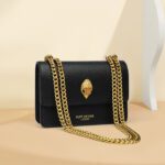 Cross-border lock textured handbag