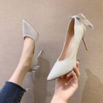 New all-match French girl high heels trendy pointed - Image 3
