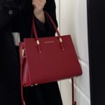 red atmospheric bridal wedding bag female - Image 2