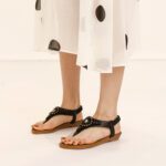 Women's wedge sandals new summer clip-toe shoes - Image 2