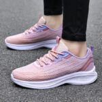 women's flying woven running shoes spring and summer