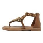 Ethnic style beaded flip-flop sandals for women - Image 5