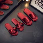 Wedding sandals, bride's morning gown Shoes