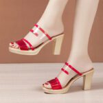 Korean style high heel women's shoes - Image 5
