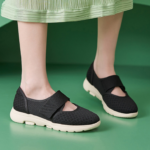 non-slip breathable women's single shoes color matching leisure - Image 3