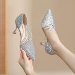 Wedding shoes for Women's, Pencil heel - Image 3