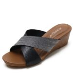 Foreign trade wedge heel Roman sandals women's - Image 9