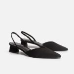 new summer simple pointed square heel sandals - Image 5