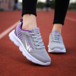 sports shoes women's flat heel non-slip