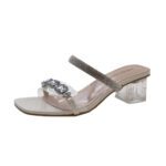 women's shoes French rhinestone crystal - Image 9