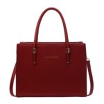 red atmospheric bridal wedding bag female - Image 5