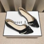 Spring and Summer New Shallow Mouth Painted Flat Shoes - Image 5