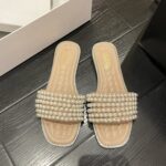 One-strap pearl slippers for women new Korean style - Image 6