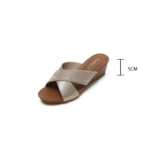 Foreign trade wedge heel Roman sandals women's - Image 4