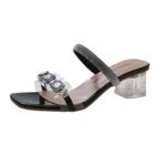 women's shoes French rhinestone crystal - Image 7