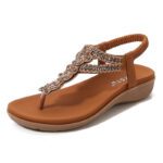 Comfortable Holiday Beach Wedge Heel Sandals for Women