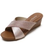 Foreign trade wedge heel Roman sandals women's - Image 7