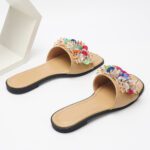 Cross-border foreign trade women's crystal diamond artificial shoes - Image 4
