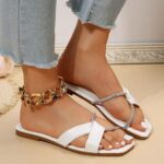 women's fashionable temperament versatile flat Shoes - Image 2