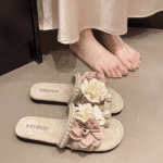 Fairy style flower slippers for women - Image 6