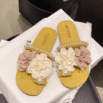 Fairy style flower slippers for women