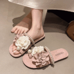 Fairy style flower slippers for women - Image 4