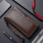 New men's wallet long zipper multiple card slots large capacity