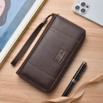 Men's wallet long zipper wallet
